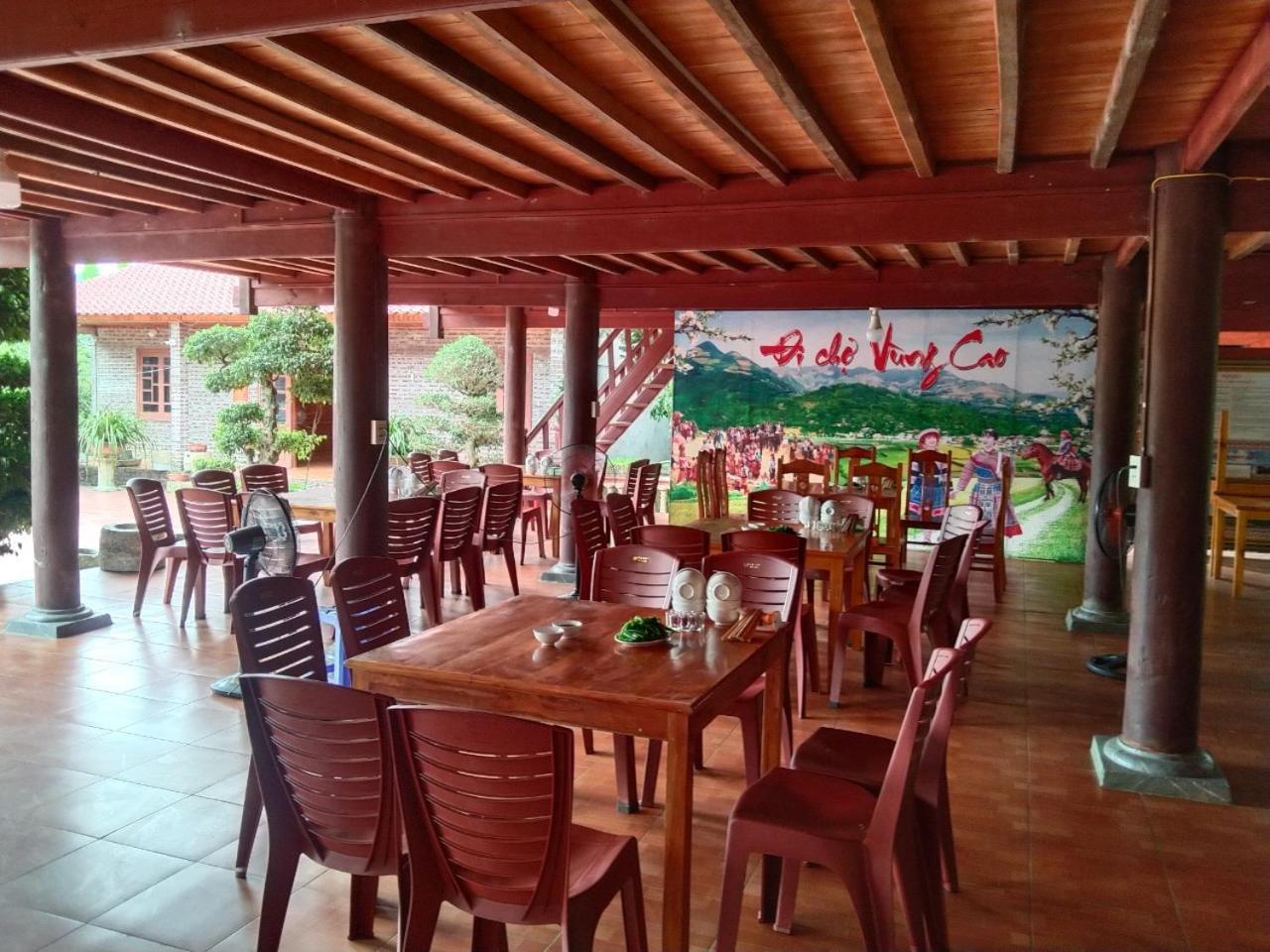 A Lin Homestay Bac Ha Exterior foto